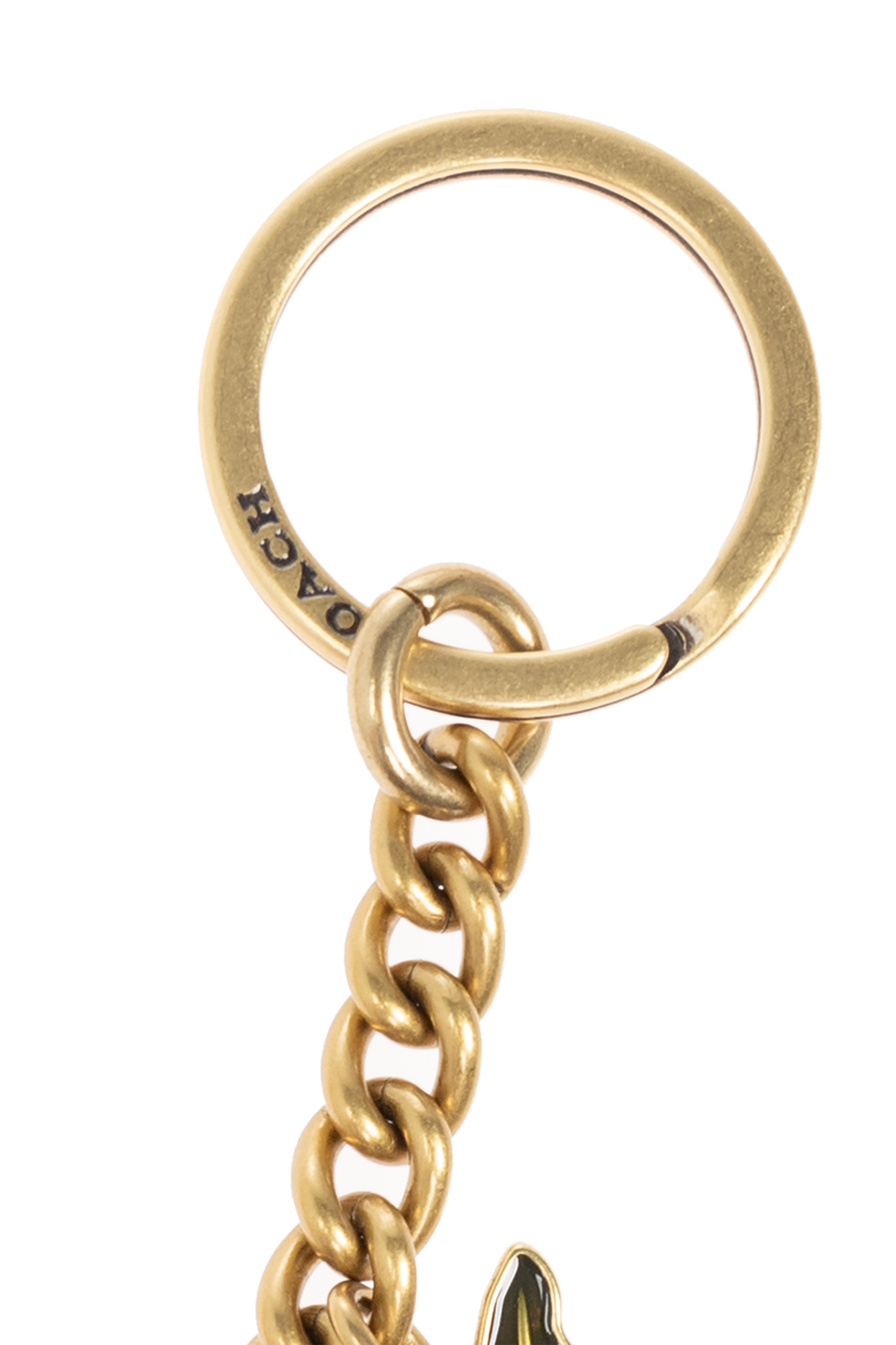 Gold Keychain with charms Coach - Vitkac AS